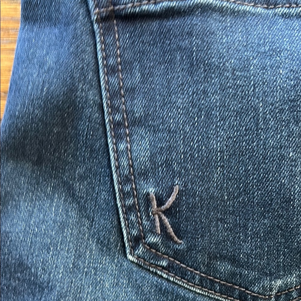 Kut from the Kloth Blue Ankle Cropped Jeans - Picture 7 of 9